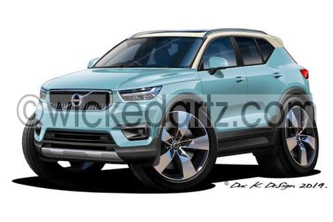 Volvo XC40 SUV Light Blue DK (Items from £9.50)