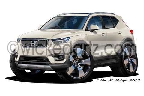 Volvo XC40 SUV White DK (Items from £9.50)