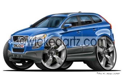Volvo XC60 SUV Blue DK (Items from £9.50)