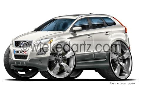 Volvo XC60 SUV White DK (Items from £9.50)