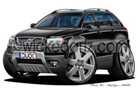 Volvo XC90 SUV Black DK (Items from £9.50)