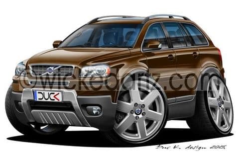 Volvo XC90 SUV Brown DK (Items from £9.50)