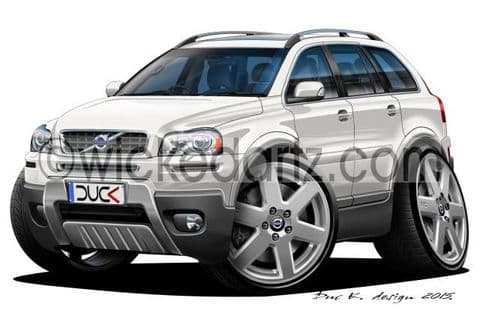 Volvo XC90 SUV White DK (Items from £9.50)
