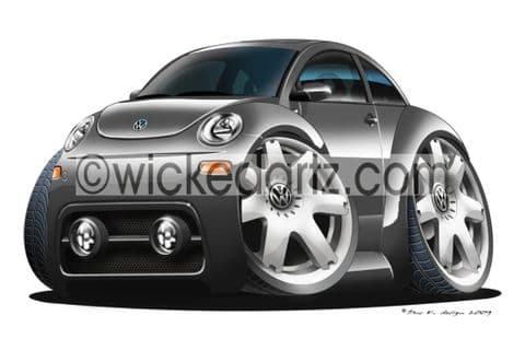 VW Beetle Black DK (Items from £9.50)