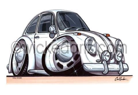 VW Beetle MK1 White (Items from £9.50)