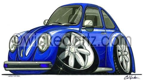 VW Beetle MK2 Blue (Items from £9.50)