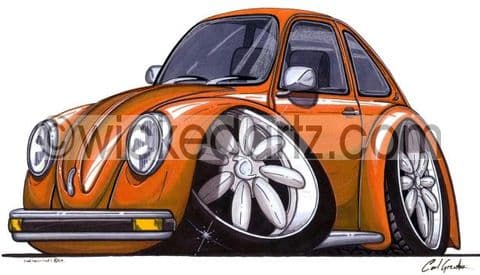 VW Beetle MK2 Orange (Items from £9.50)