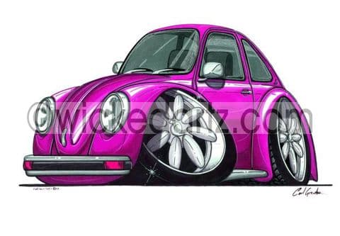VW Beetle MK2 Pink (Items from £9.50)
