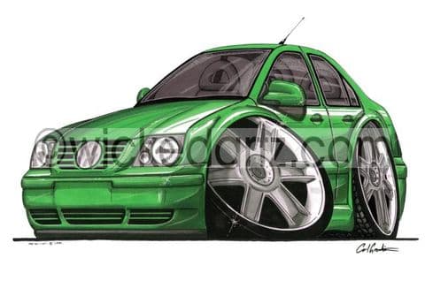 VW Bora Green (Items from £9.50)