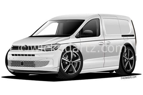 VW Caddy Cargo Van 2021+ White (Items from £9.50)