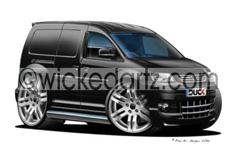 VW Caddy Sportline Black DK (Items from £9.50)