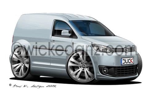 VW Caddy Van 2010+ Silver DK (Items from £9.50)