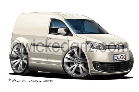 VW Caddy Van 2010+ White DK (Items from £9.50)