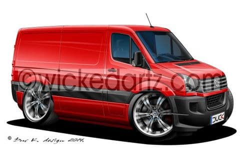 VW Crafter LWB Van 2011+ Red DK (Items from £9.50)