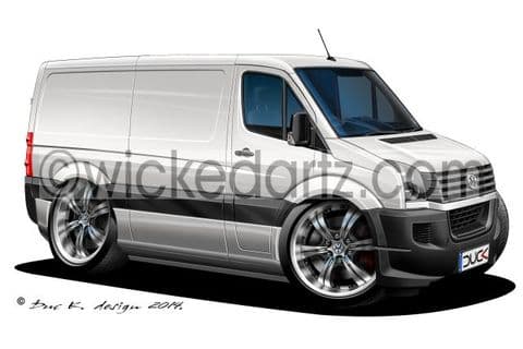 VW Crafter LWB Van 2011+ White DK (Items from £9.50)