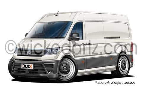 VW Crafter LWB Van 2017+ White DK (Items from £9.50)