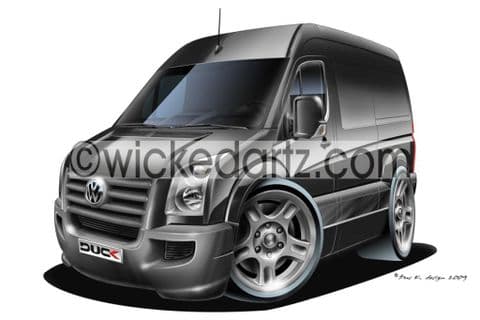 VW Crafter Van Black DK (Items from £9.50)