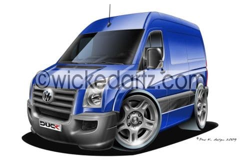 VW Crafter Van Blue DK (Items from £9.50)
