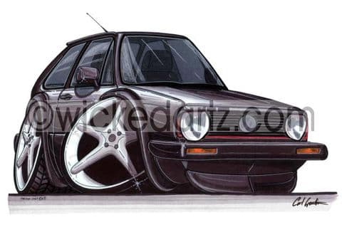 VW Golf MK1 Black (Items from £9.50)
