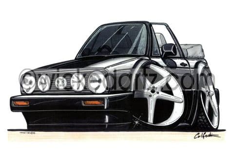 VW Golf MK1 Convertible twin headlights Black (Items from £9.50)