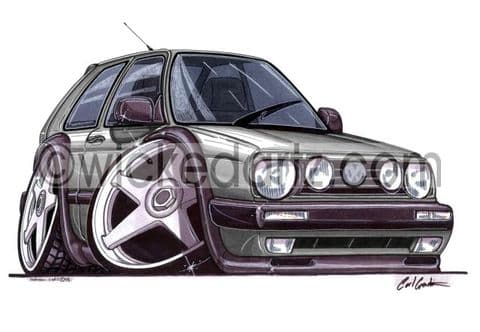 VW Golf MK2 Grey (Items from £9.50)