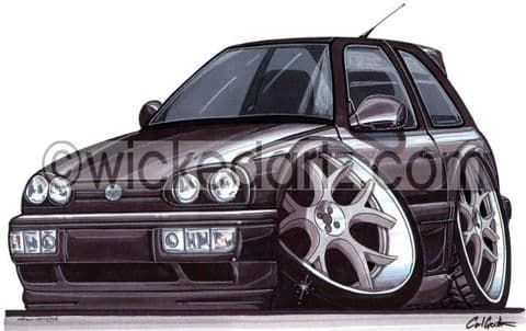 VW Golf MK3 Black (Items from £9.50)