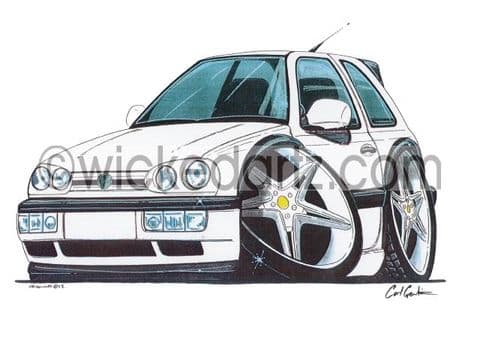 VW Golf MK3 White (Items from £9.50)