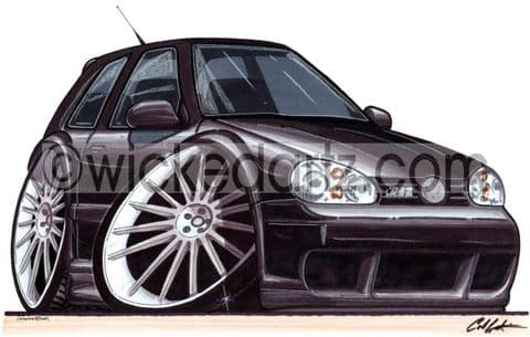 VW Golf MK4 R32 Black (Items from £9.50)