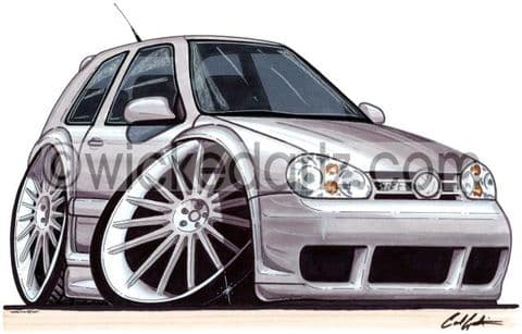 VW Golf MK4 R32 Silver (Items from £9.50)
