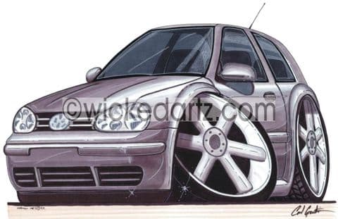 VW Golf MK4 Silver (Items from £9.50)