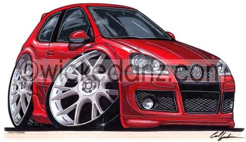 VW Golf MK5 Edition 30 Red (Items from £9.50)