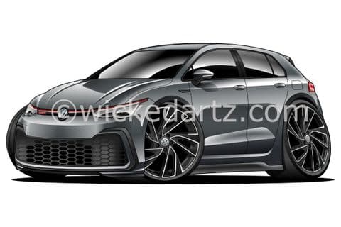 VW Golf MK8 GTi 2021+ Grey (Items from £9.50)