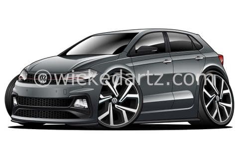 VW Polo MK6 2018+ Grey (Items from £9.50)