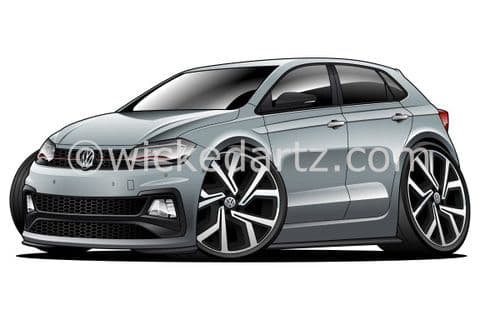 VW Polo MK6 2018+ Silver (Items from £9.50)