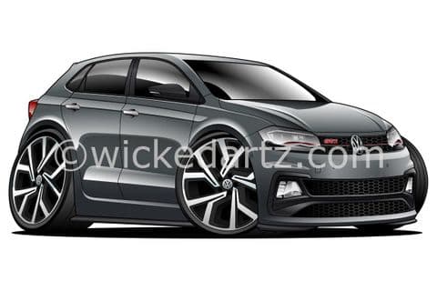 VW Polo MK6 GTi 2018+ Grey (Items from £9.50)