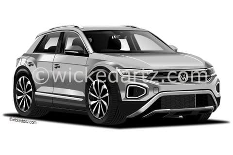 VW T-ROC SUV 2021+ Grey (Items from £9.50)