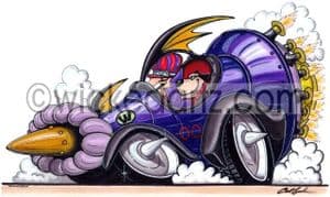 Wacky Races 'The Mean Machine' (Items from £9.50)