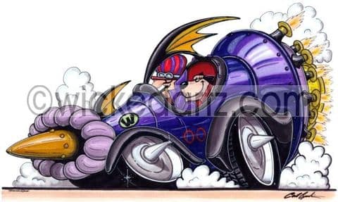 Wacky Races 'The Mean Machine' (Items from £9.50)