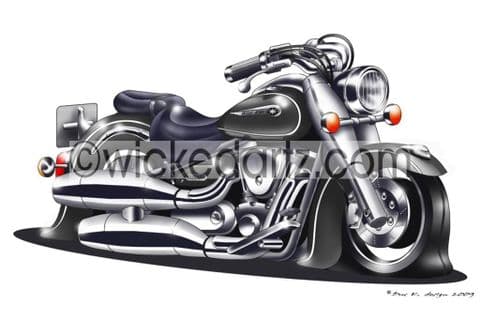 Yamaha XV1600 Wildstar Black DK (Items from £9.50)