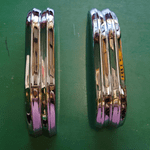 BD2856 -  Pair of Original Jaguar Rear Bumper Overriders