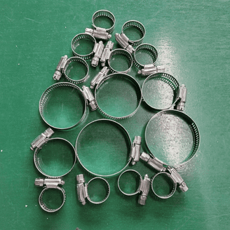 HCKIT - MKII, 240 & 340 Coolant Hose SS Jubilee Clips