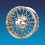 Jaguar XK140 5"x16" 60 spokes Stainless steel wire wheel
