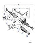 MJC3900AC, MJC3900ACE STEERING RACK XK8 RHD