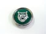 MNA6249AB HUBCAP / WHEEL BADGE - Green with silver face
