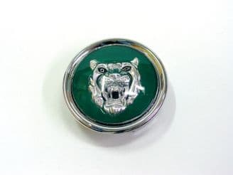 MNA6249AB HUBCAP / WHEEL BADGE - Green with silver face