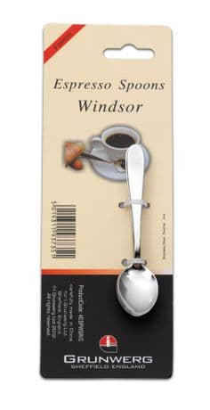 Grunwerg - Espresso Spoons - Pack 4 - Windsor