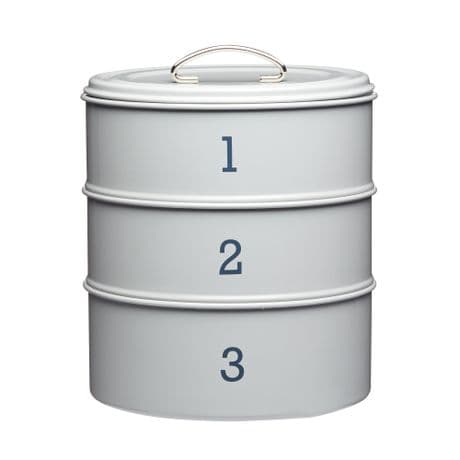 Living Nostalgia - Cake Tin Set - French Grey