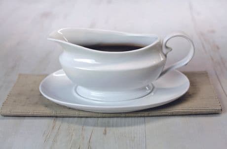 Traditional Gravy Boat With Saucer