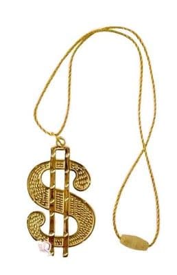 1970's Dollar Necklace 11cm