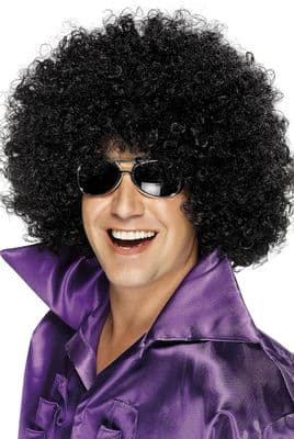 1970's Mega Huge  Afro Wig Black